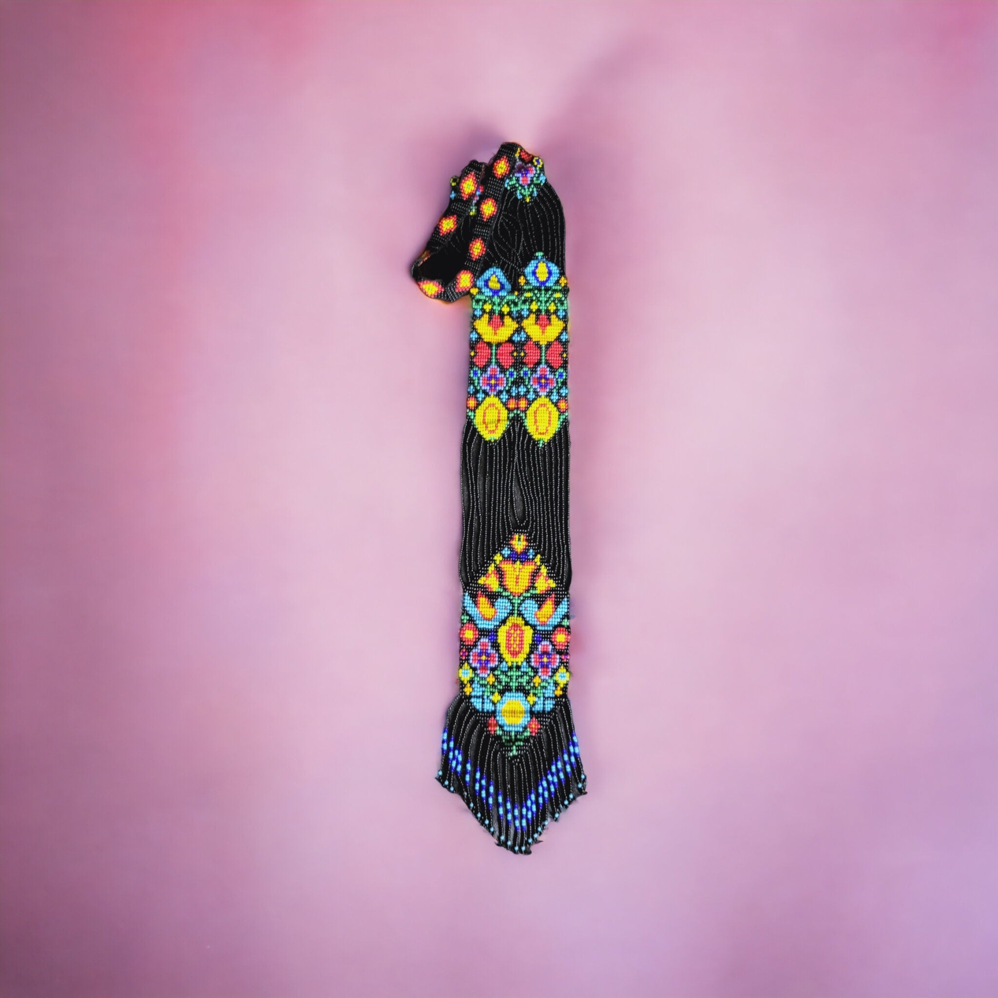 Handmade Beaded Necklace ,  Birds lover