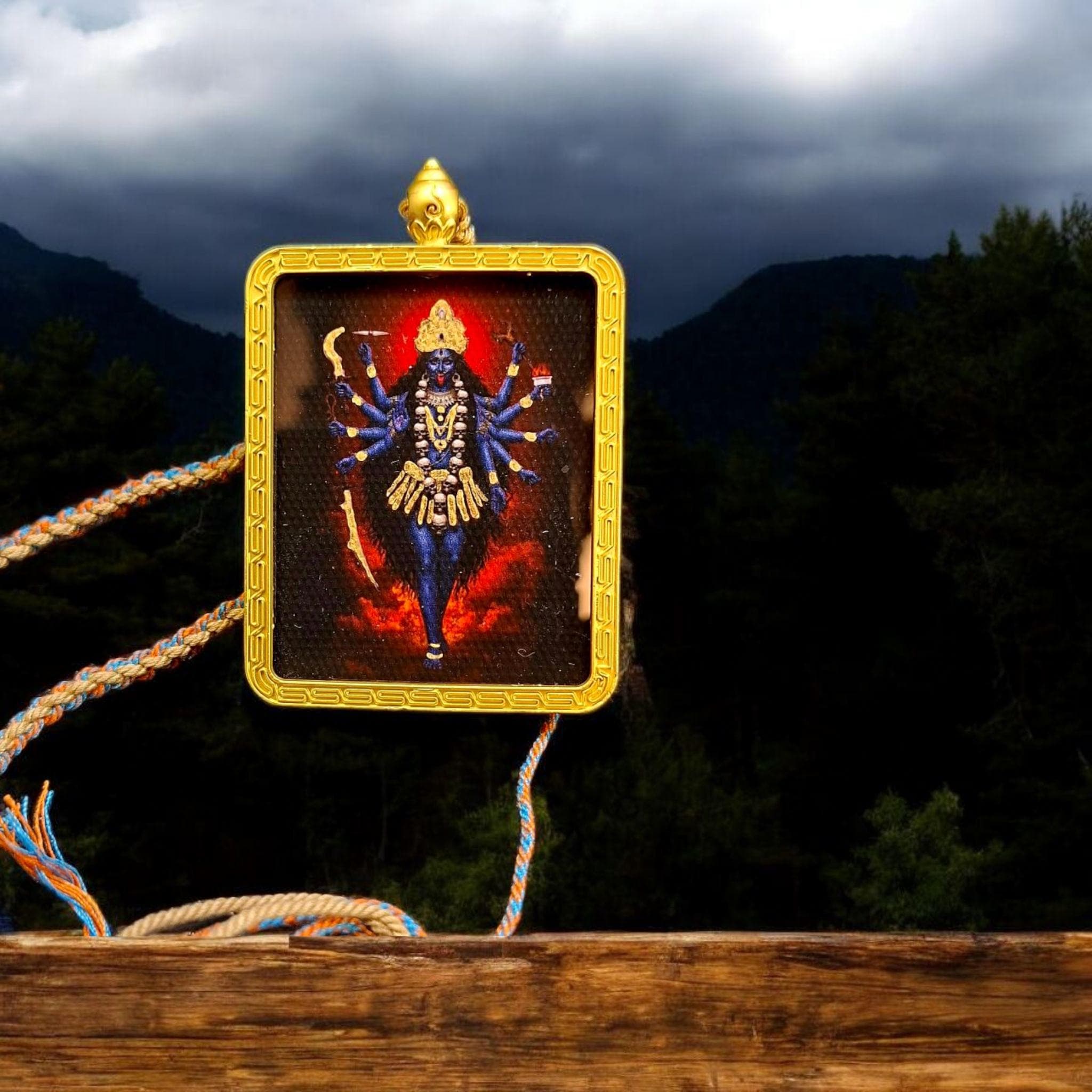 Powerful Kali Kalika Goddess Charm | Protection Amulet | Tantric Deity Meditation Jewelry