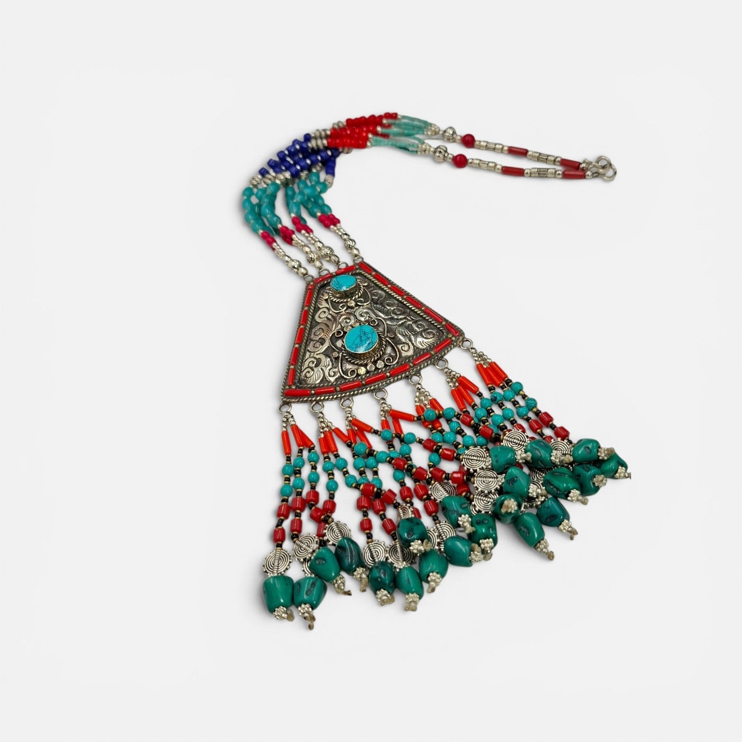 Heritage Hue: Handcrafted Tribal Statement Jewelry