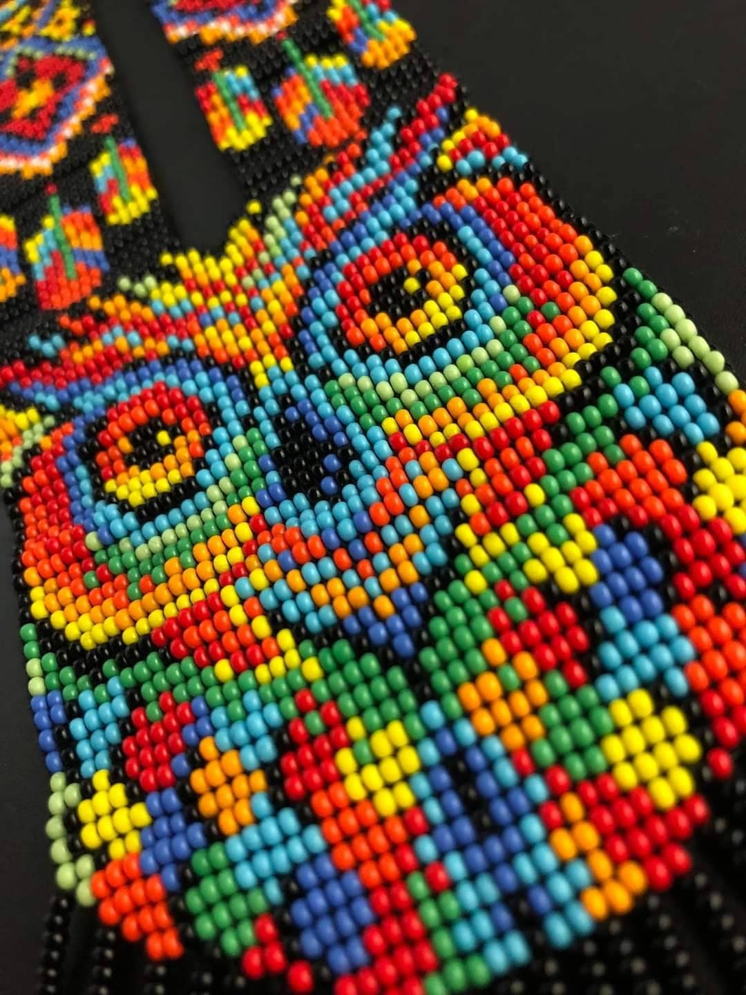 HANDMADE BEADED NECKLACE, Owl Necklace