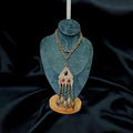 Vintage Kuchi Tribal Necklace: Afghan Boho Statement Jewelry