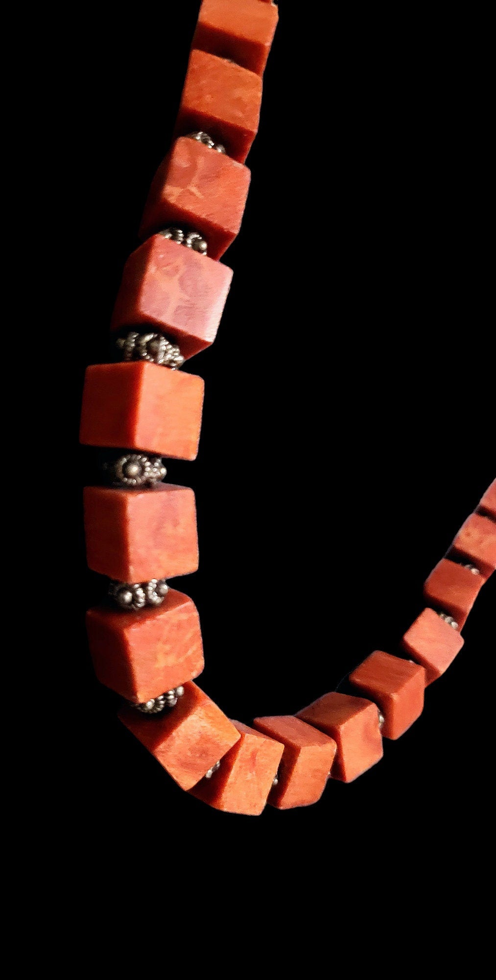 Natural Coral Necklace,Beautiful Red Coral Beads,Ocean lover,Trending Jewelry, Sending Love , Gift For Her