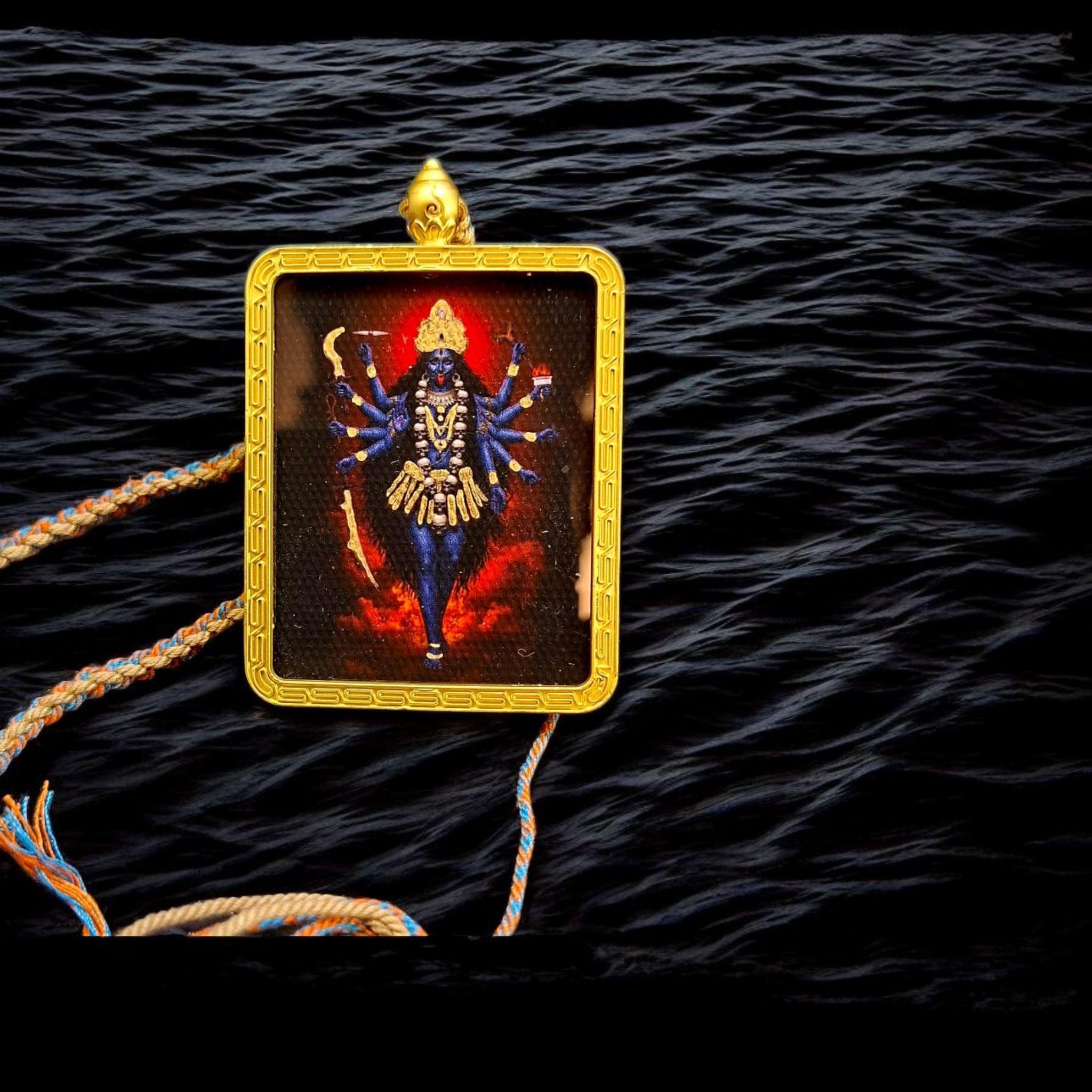 Powerful Kali Kalika Goddess Charm | Protection Amulet | Tantric Deity Meditation Jewelry