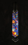 Handmade Loom Beaded Galaxy Necklace: Cosmic Planet Jewelry