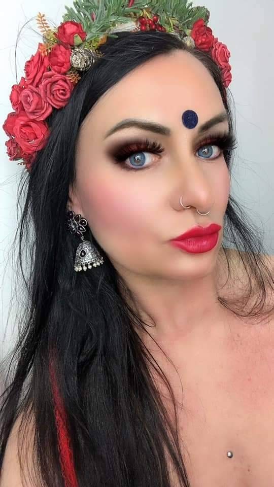 Oxidized German Silver Jhumka Earrings: Indian Beaded Jewelry