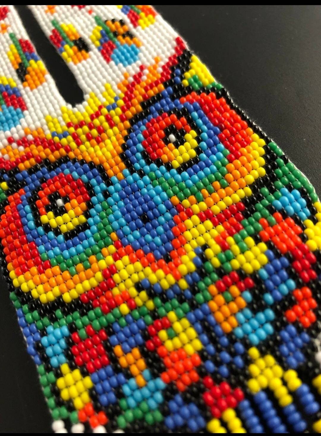 HANDMADE BEADED NECKLACE, Owl Necklace