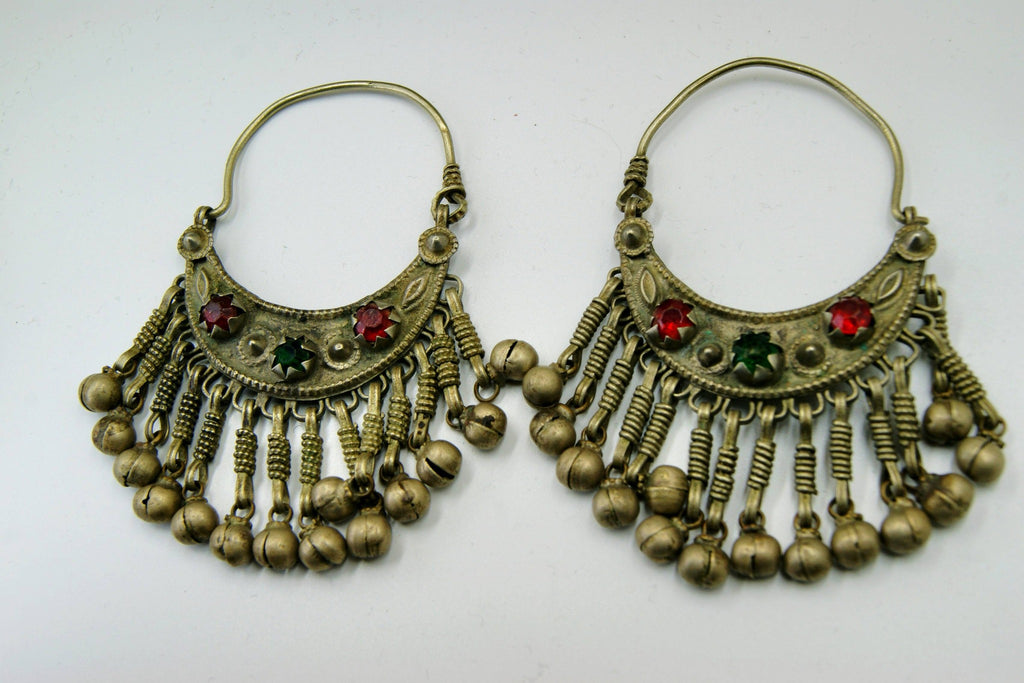 Tribal Kuchi Jewelry with Afghan Bells