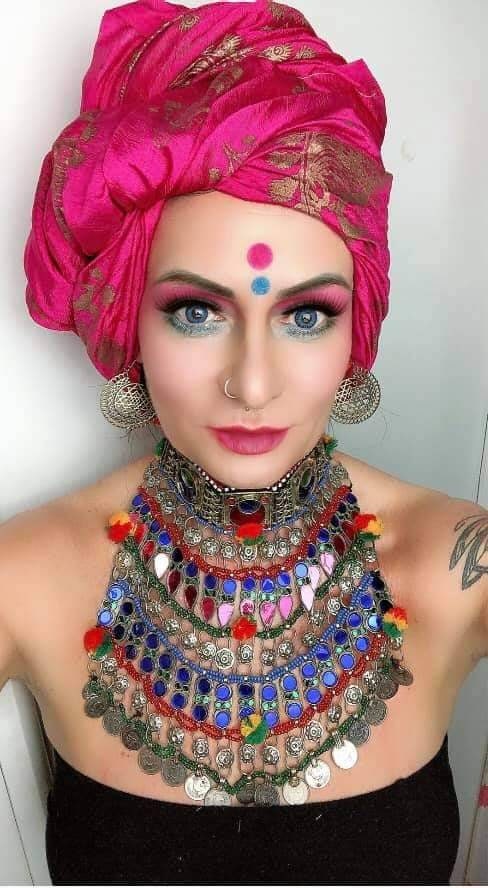 Mosiężne kolczyki koła Mandala: Biżuteria Boho ze Świętą Geometrią