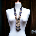 Handmade Beaded Wolf Necklace: Boho Animal Lover Jewelry