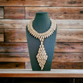 Handmade Cowrie Shell Bib Necklace: Beach Jewelry