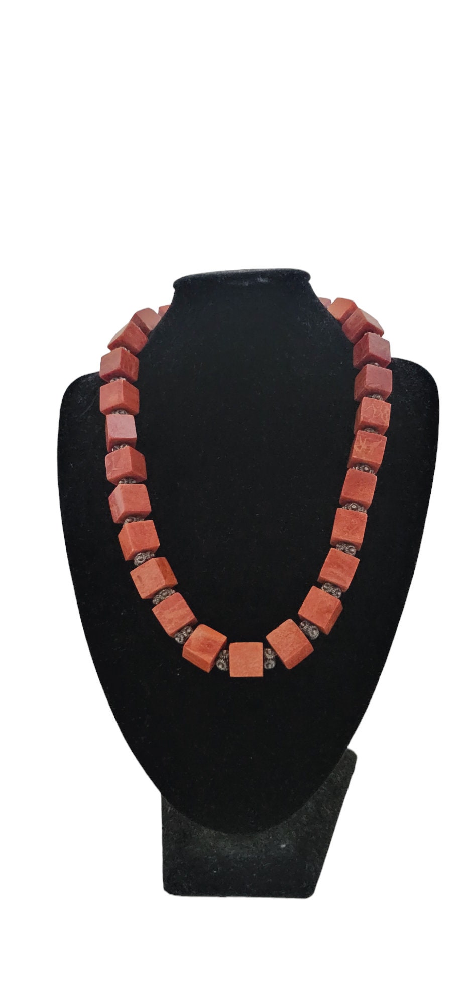 Natural Coral Necklace,Beautiful Red Coral Beads,Ocean lover,Trending Jewelry, Sending Love , Gift For Her
