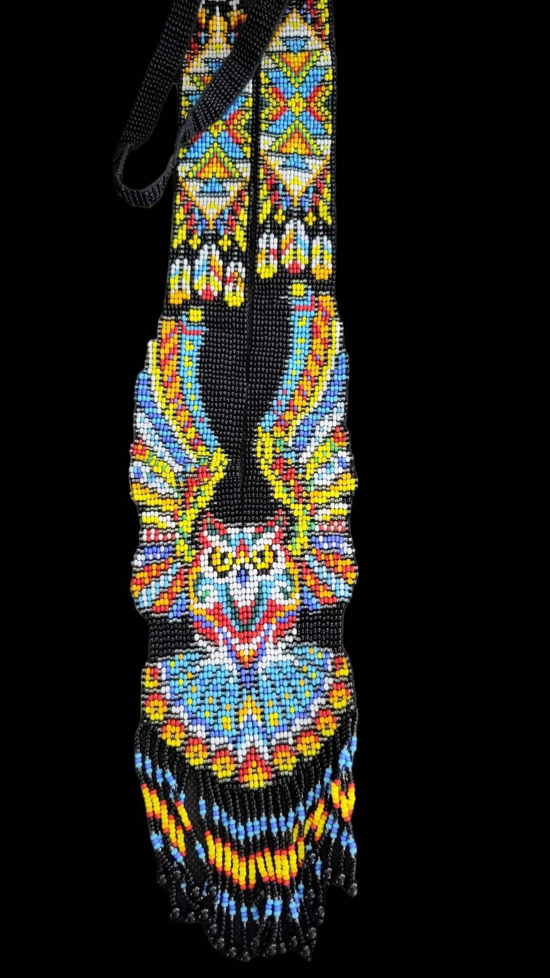 HANDMADE BEADED NECKLACE, Owl Necklace
