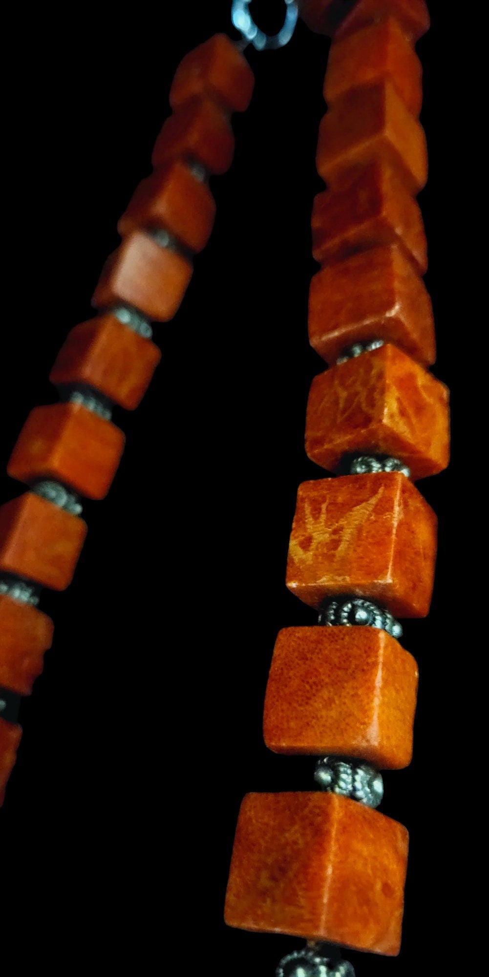 Natural Coral Necklace,Beautiful Red Coral Beads,Ocean lover,Trending Jewelry, Sending Love , Gift For Her